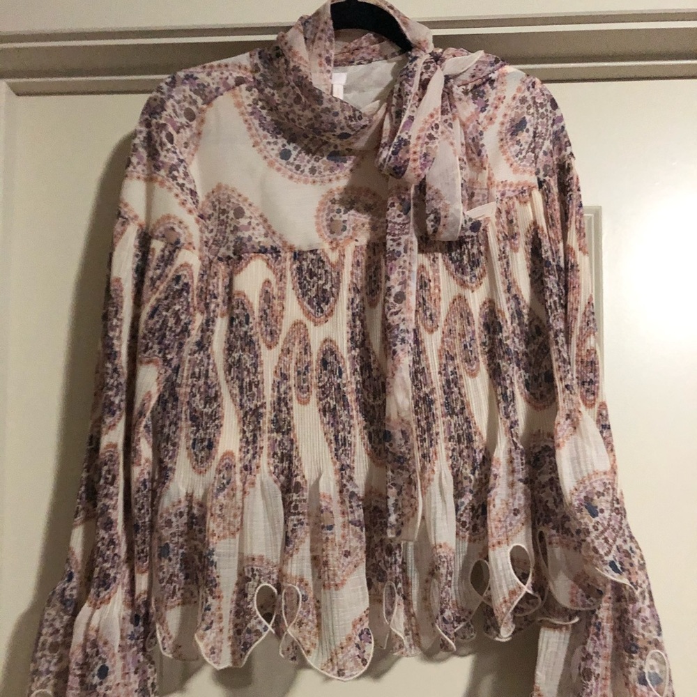 Like new See By Chloe paisley blouse size M